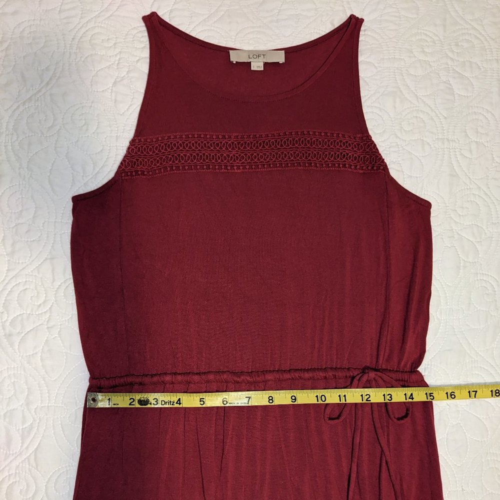 Ann Taylor LOFT Pink Maxi Dress Size Small - Picture 12 of 12